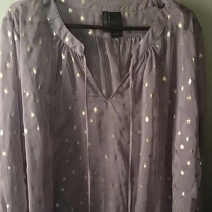 Light sheer blouse